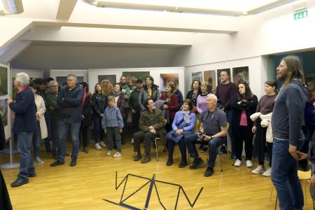 OTVORITEV RAZSTAVE ZORANA VIDRIHA 18 FOTO LJUBO VUKELIČ